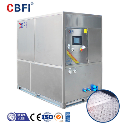 CBFI CV1000 1 Ton Per Hari Mesin Es Batu Dengan Kontrol Otomatis