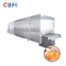 Industrial Quick Tunnel Freezer Seafood Udang beku Iqf Hanbell Kompresor