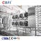 Disesuaikan Double Spiral Iqf Freezer Conveyor Lebar 1372mm 200kg/h