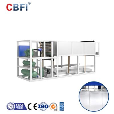 Mesin pembuat es evaporator stainless steel dengan sertifikat CE/ISO