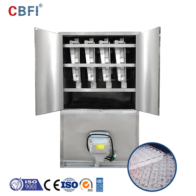 Bizter Stainless Steel Square Ice Cube Maker Dengan Tingkat Kebisingan Rendah