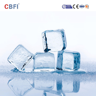Low Noise Ice Cube Machine Stainless Steel Square Ice Maker 1-20 Ton/24 jam Kapasitas