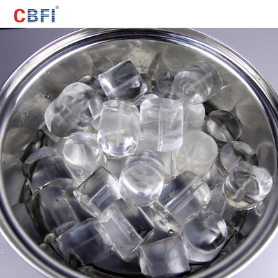 Mesin Ice Tube Kelas Edible Untuk Pendingin Cola Dan Orange Juice Kapasitas 5000kg Per Hari