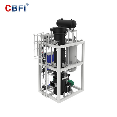 Stainless Steel SUS304 Ice Tube Instrumen dengan Kapasitas Pendingin 28.3kw