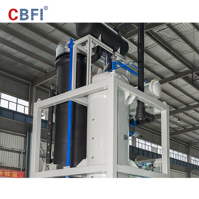Penghematan Energi Ice Tube Machine / Tube Ice Plant Warna Biru Atau Kuning
