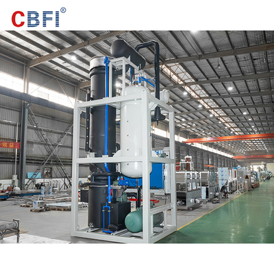 Mesin Ice Tube Industri 10 Ton R717 Bebas Bakteri