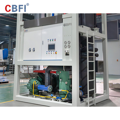 3 Ton Hemat Daya Tubular Ice Maker Untuk Toko Makanan Cepat Saji / Bar / Restauants
